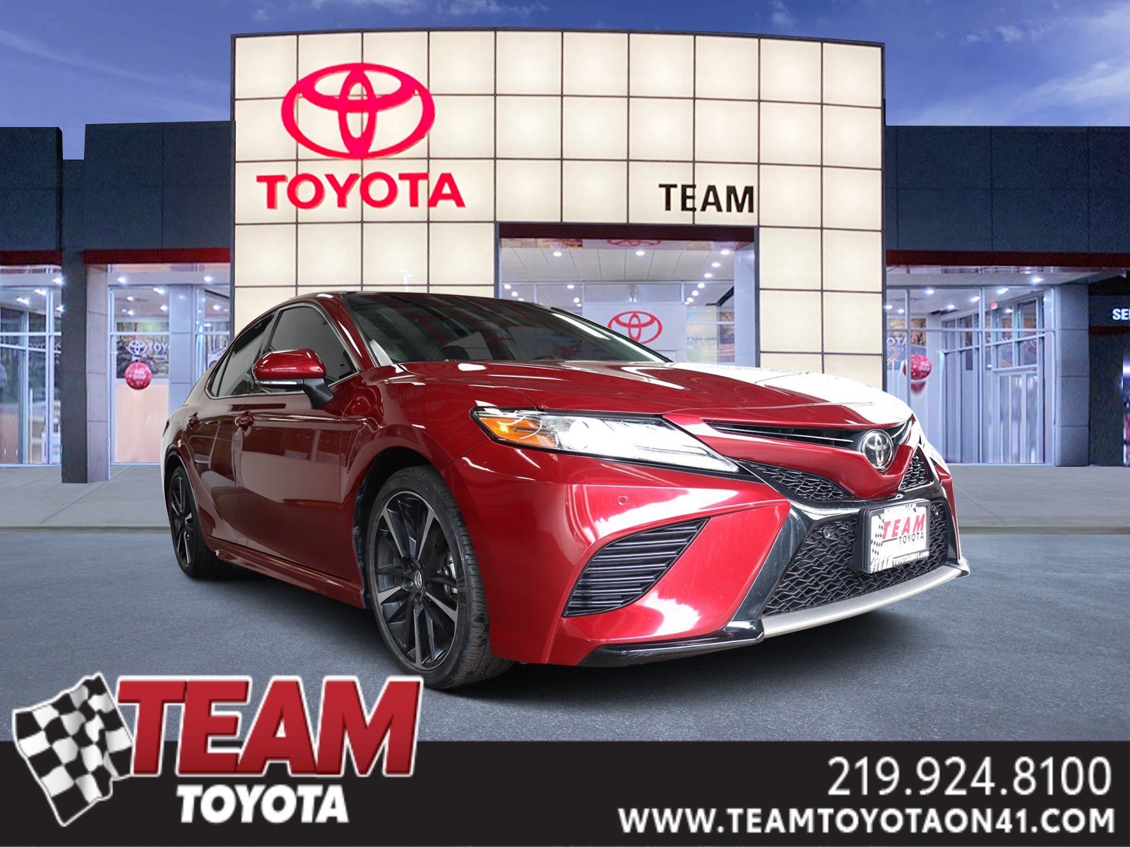 Pre Owned 2018 Toyota Camry Xse 4dr Car In Schererville Pc1435